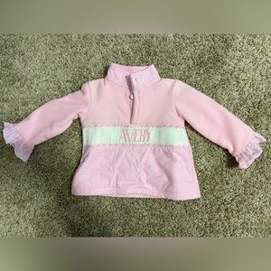 Toddler Smocked Fleece Pullover